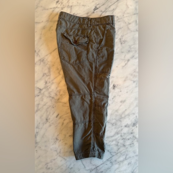 J. Crew Cotton Linen Cargo Crop Pants - Women’s Size 10 “City Fit” - Picture 4 of 12